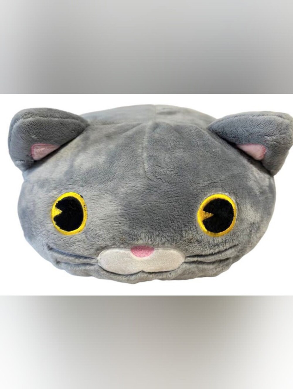 Niko Niko 13" Grey Cat Dumpling Plush Soft & Adorable Books-A-Million Exclusive